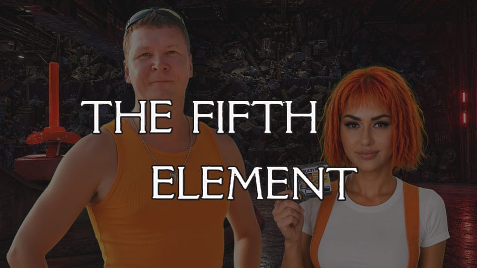 "The Fifth Element" via animated photos (Vaso & Leeloo)