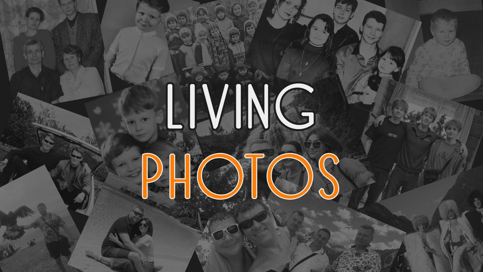 A Living Photo Movie for a 50th Birthday
